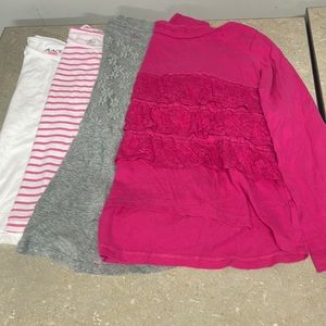 Bundle of four cute longsleeves top medium, 7/8